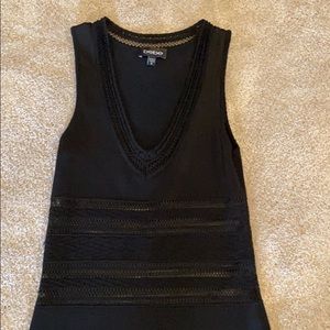 Bebe body con black dress